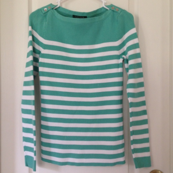 Women's boat neck sweater LAUREN RALPH LAUREN med - Picture 2 of 4